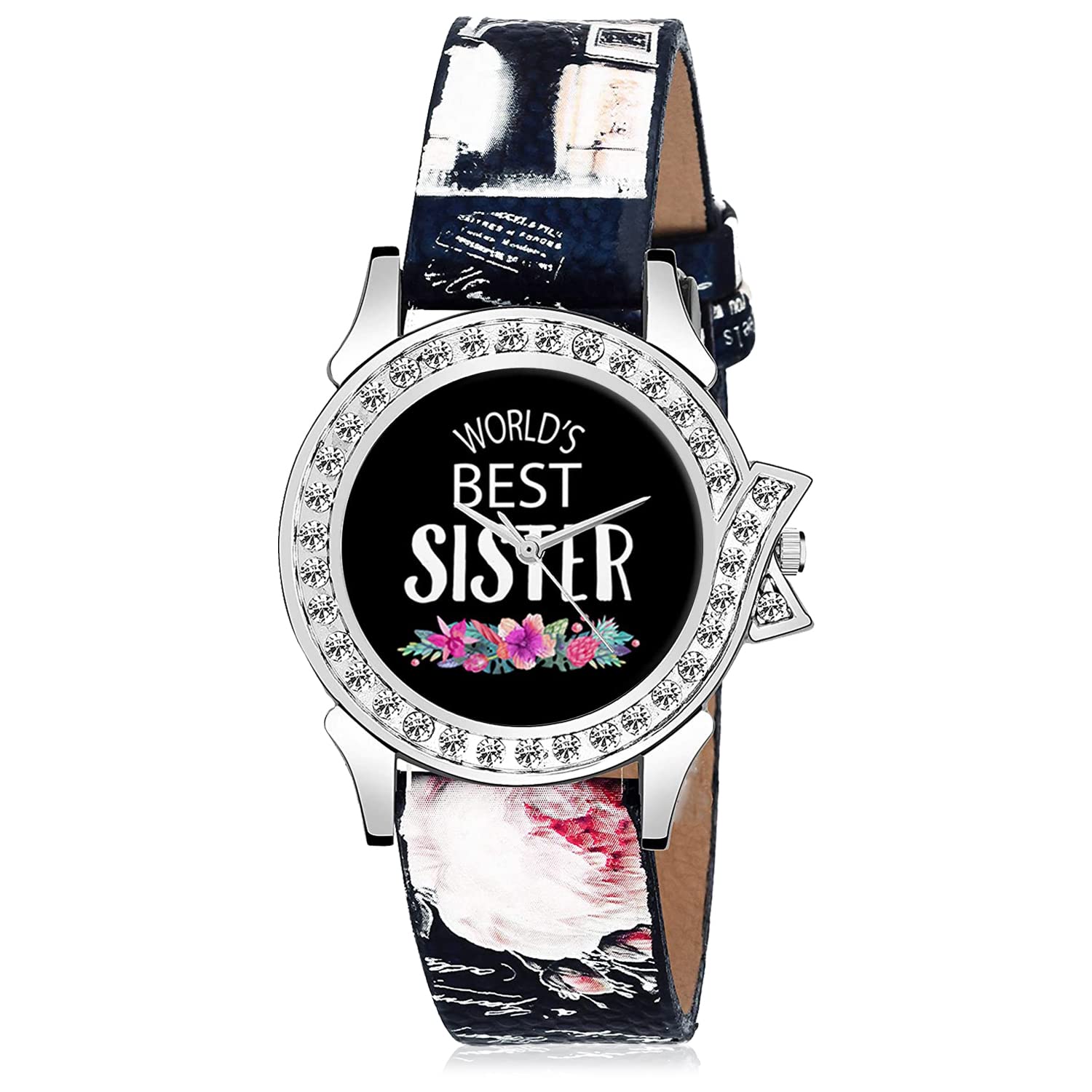 Relish Worlds Best Sister Analog Watch for Girls & Women | Gift for Sister | Diwali Gift (RE-L2015B) (B09WKDWP8H) Amazon Price History, Amazon Price Tracker