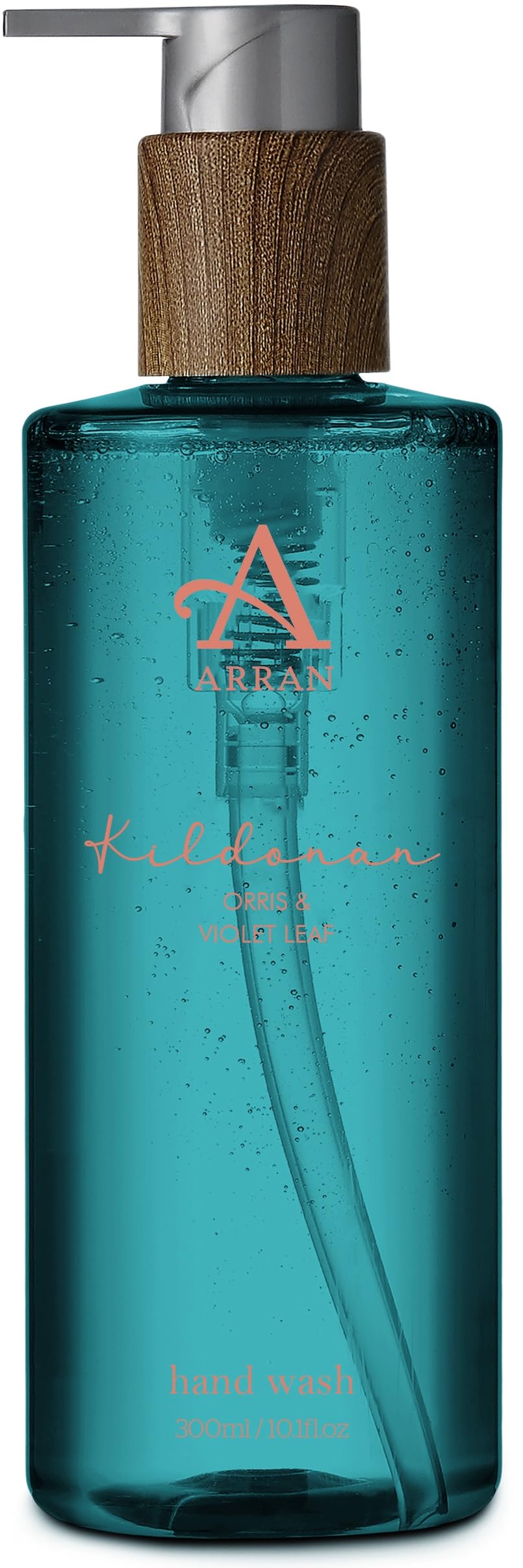 Arran Kildonan Luxury Hand Wash (300ml) Liquid Soap with Sweet Violet and Cedarwood for Soft, Hydrated Skin and Gentle Cleansing