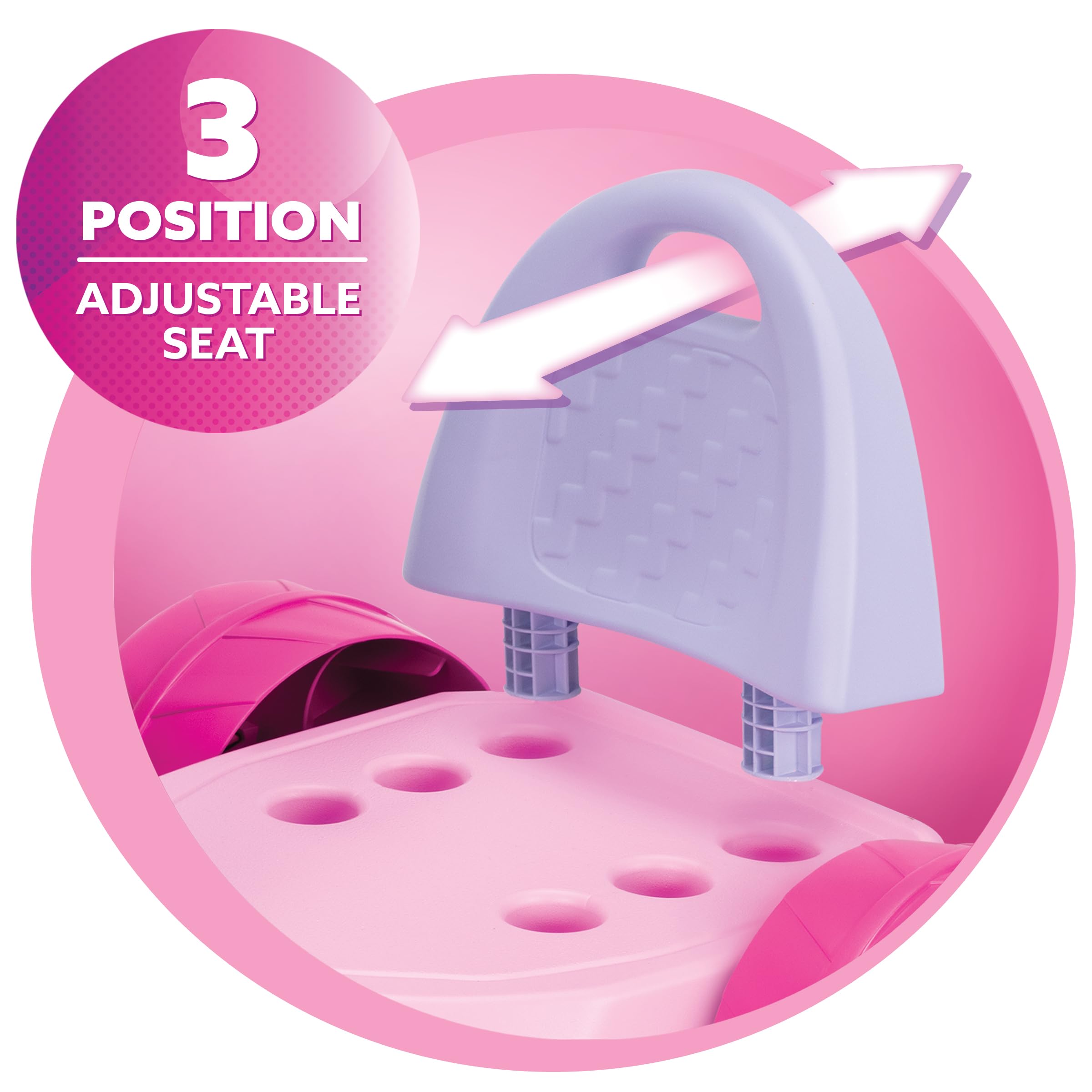 KIDS PREFERRED Licensed to Ride-On Mercedes Benz SLS - Riding Toy for Toddlers with Sounds - Red