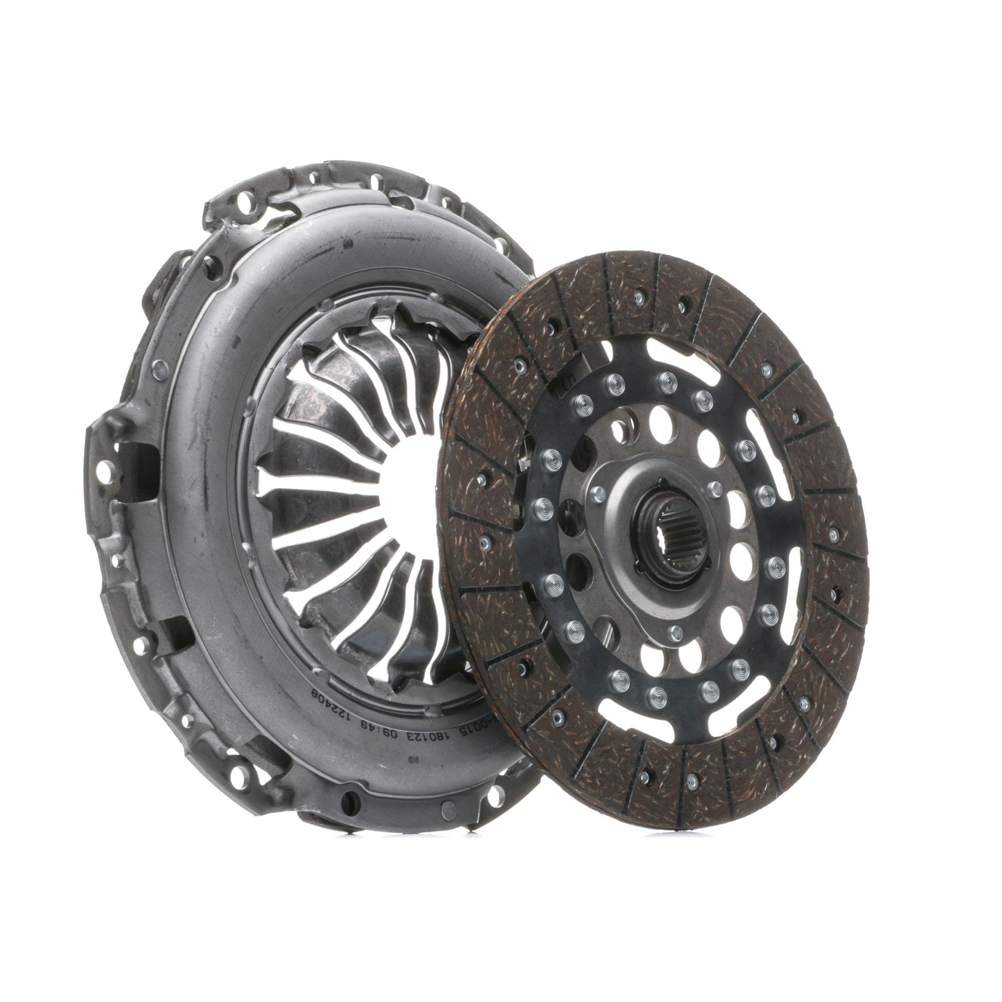 RIDEX 479C0209 Kit frizione con spingidisco frizione con disco frizione senza cuscinetto disinnesto Compatibilità con HYUNDAI TUCSON JM