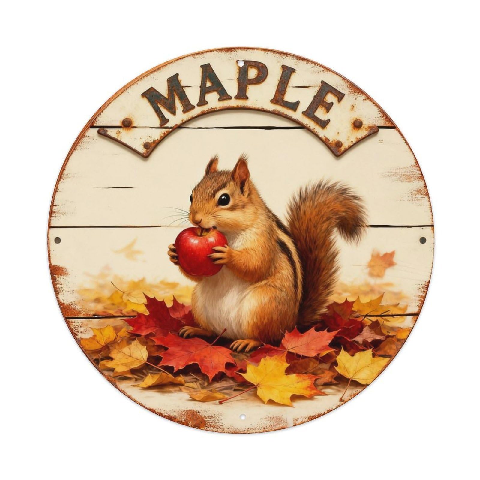Maple Sign Metal Tin Sign Plaque