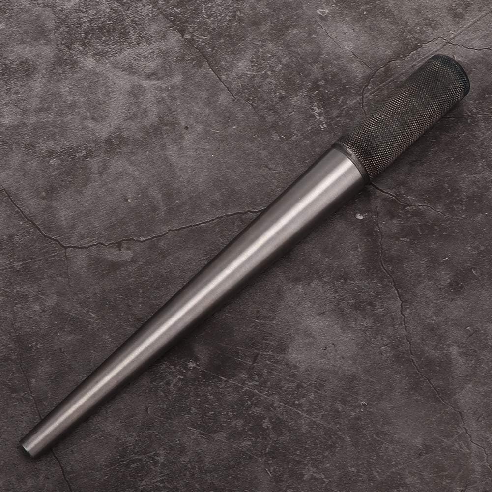 Black Handle Ring Enlarger Stick, Jewelry Ring Processing Tool, Professional Metal Mandrel for Ring Repairing, Durable DIY Jewelry Making Accessory with Non - Deformation Design fo