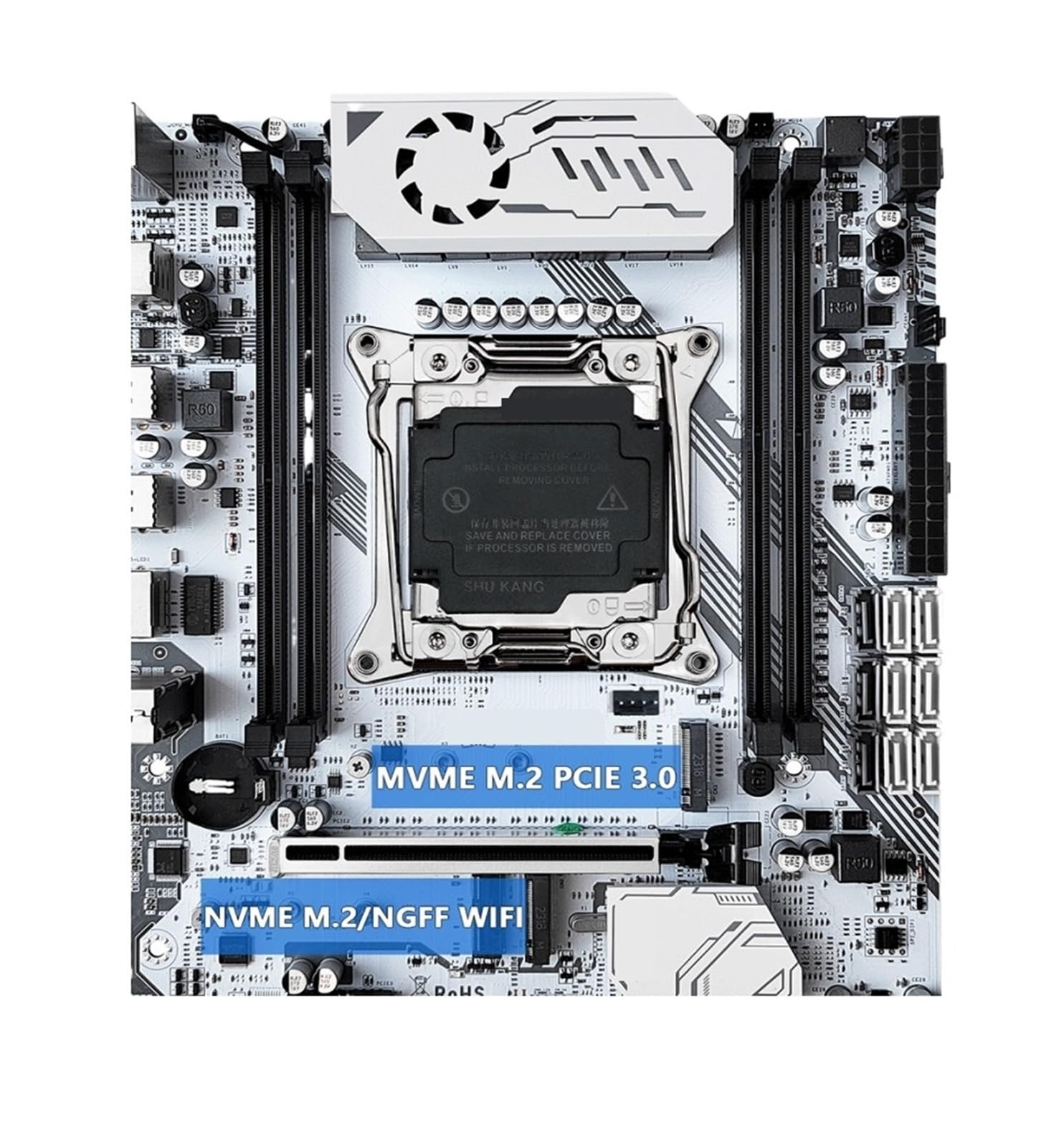 Kit Carte Mère X99 K9-D3 Solution Contre le Manque de Puissance Processeur E5 2673 V3 - 3