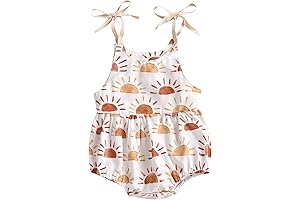 Infant Newborn Baby Girl Floral Romper