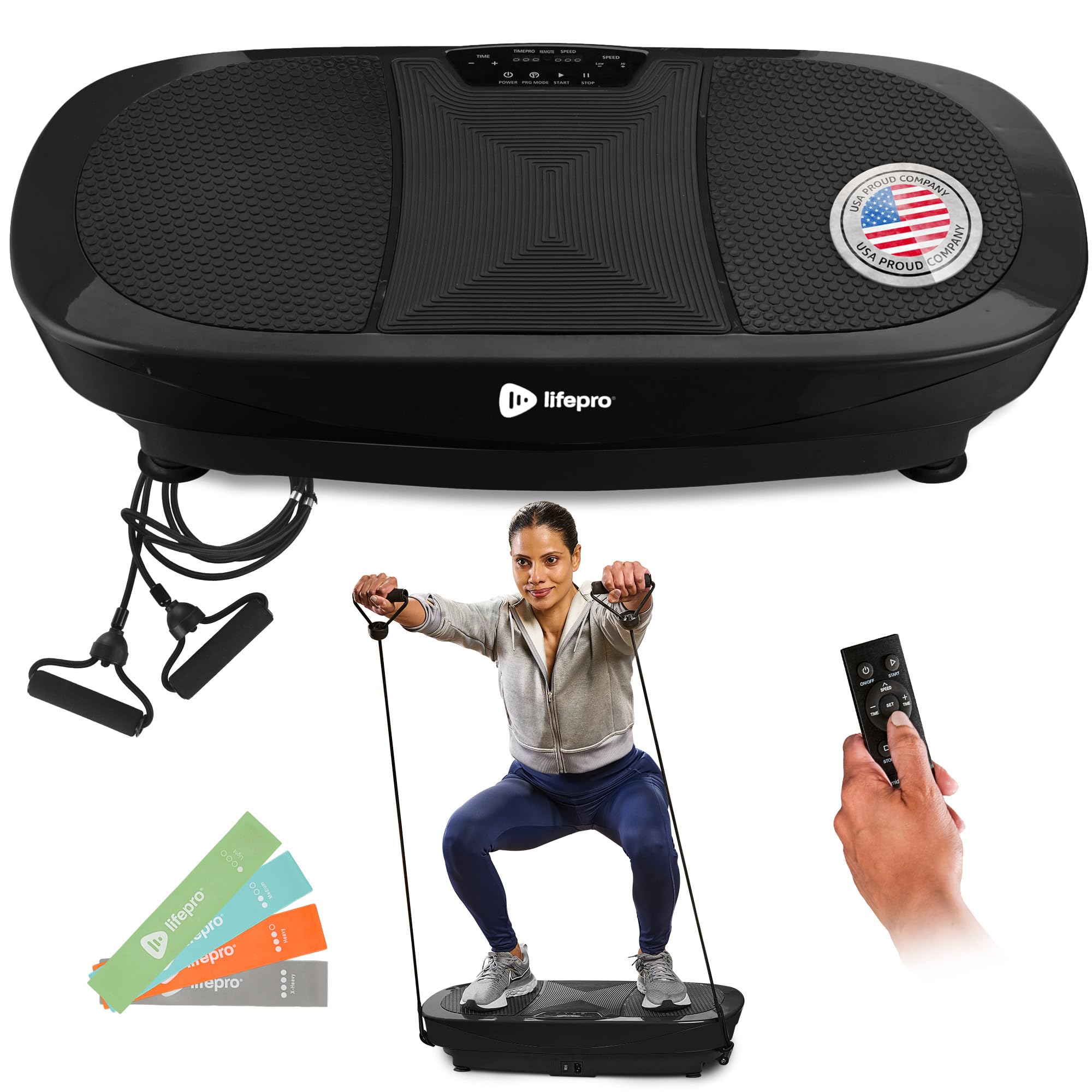 Photo 1 of Lifepro Rumblex Max 4D Vibration Plate Exercise Machine with 99 Speeds