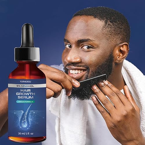 Miniatura 6 de Suero para el crecimiento del cabello, 5% de minoxidil, con biotina y glicerina, para barba de hombres y mujeres, tratamiento anti pérdida de
