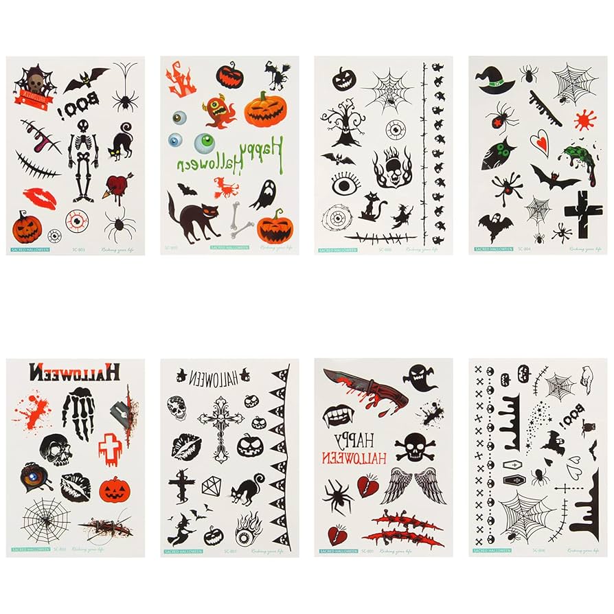 アメリカ☆フェイスタトゥー☆男の子編。ハロウィン アメリカ☆フェイスタトゥー☆男の子編。ハロウィン