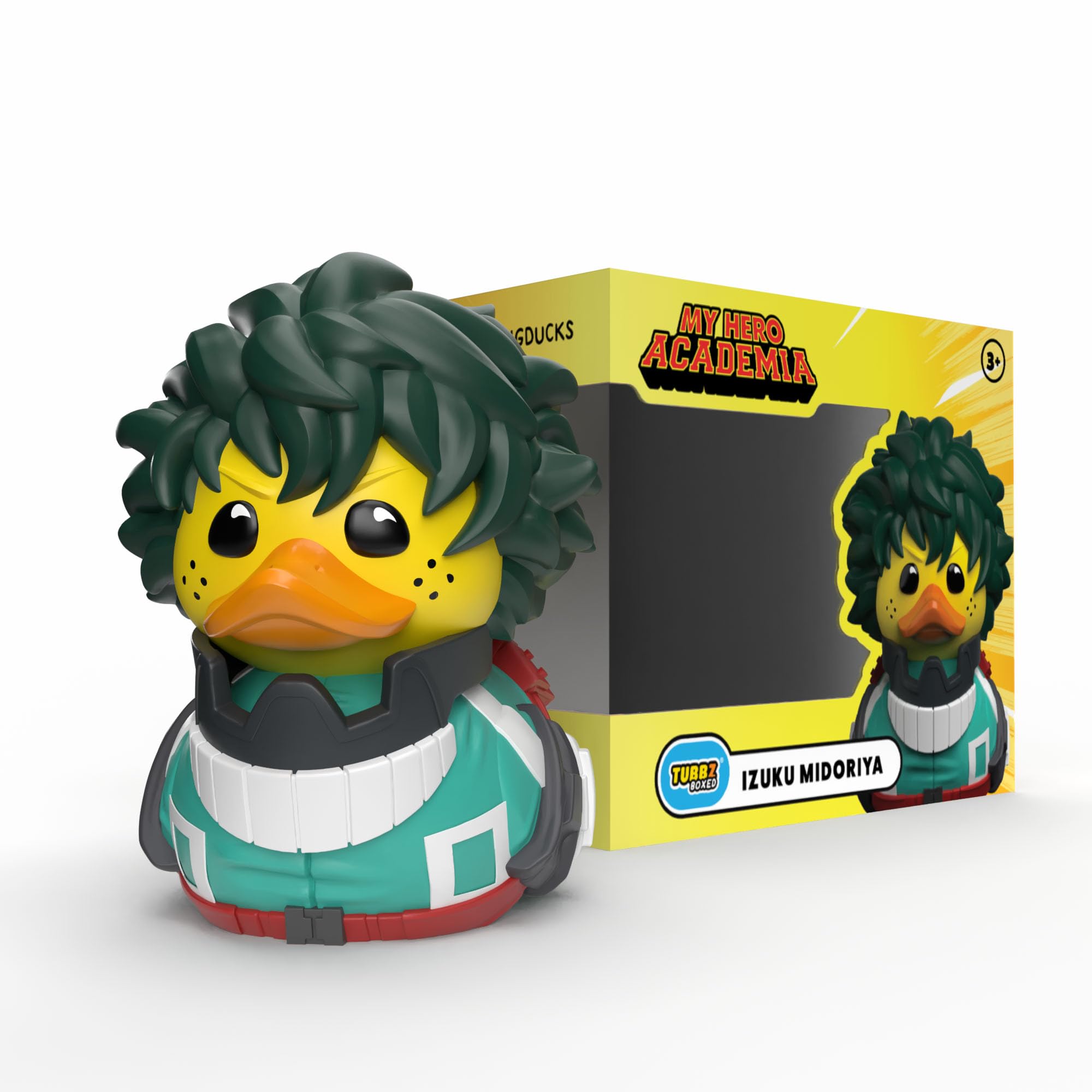 TUBBZ Boxed Edition: My Hero Academia - Izuku Midoriya (Deku) Cosplaying Rubber Duck Vinyl Figure