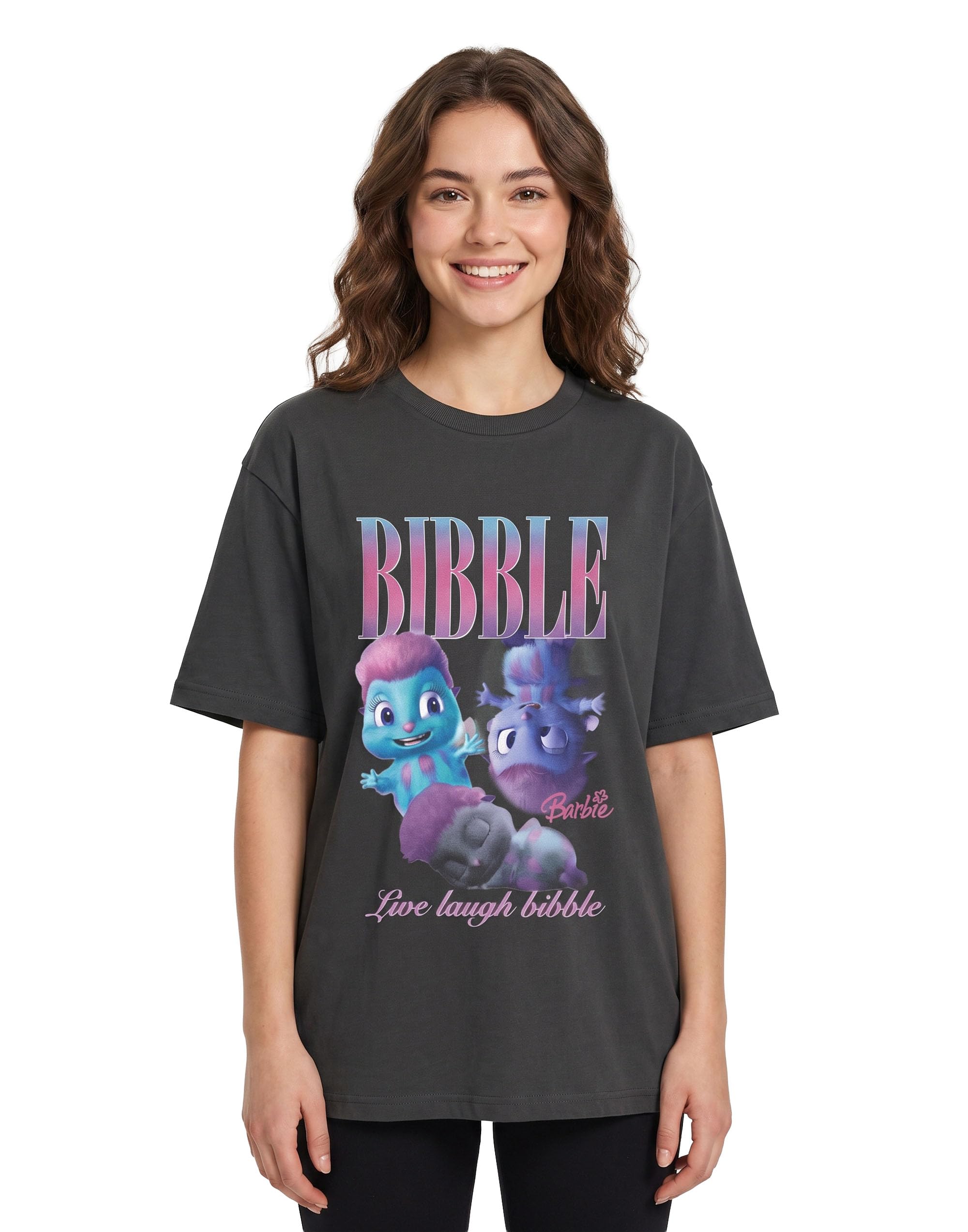 Barbie Women's Black Short Sleeved T-Shirt | | Official Merch Xxxl