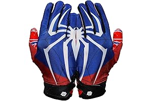 Spider-Man Pro Elite Super Sticky Receiver Football Gloves - Adult Sizes
