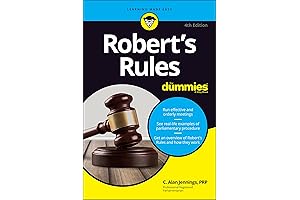 Robert's Rules of Order For Dummies