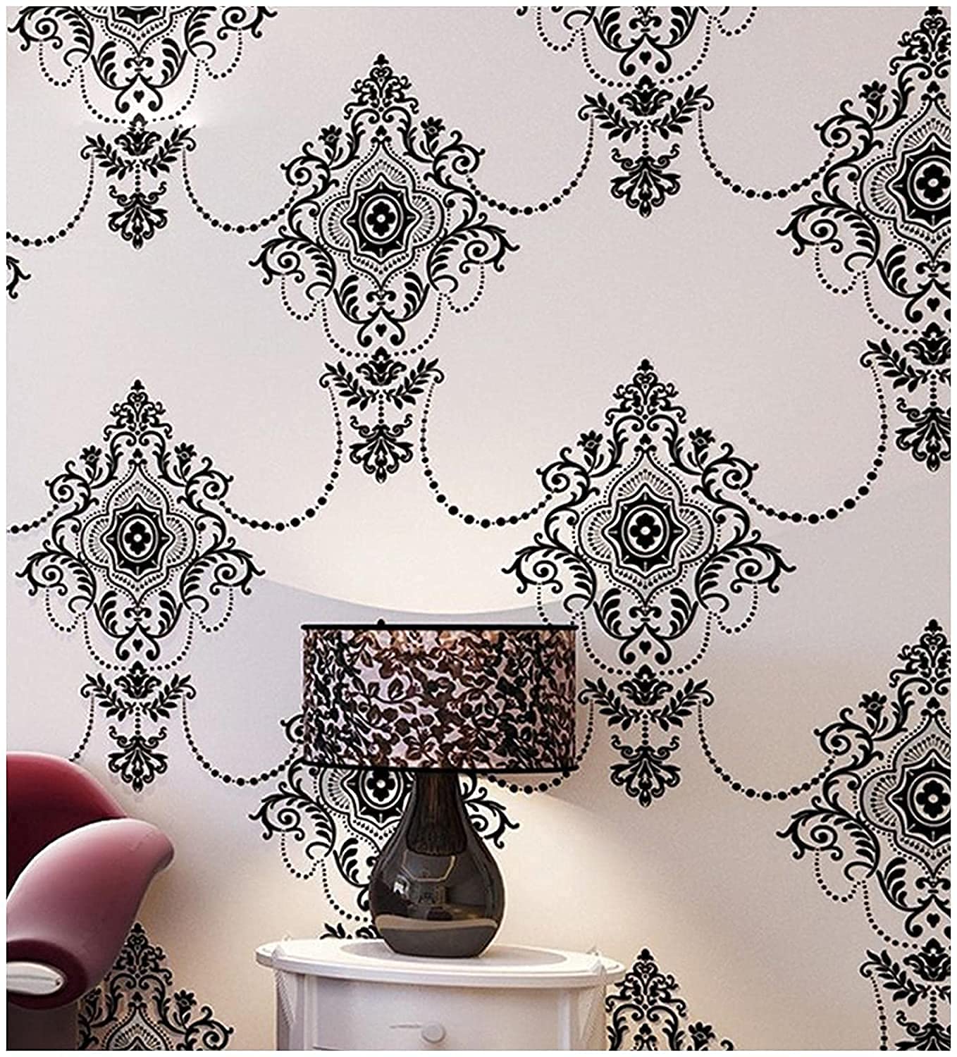 TICSER Reusable Wall Stencil, for Home, Office Wall Decoration (16 inch x 24 inch) (Classic) (B0CLBDPDZY) Amazon Price History, Amazon Price Tracker