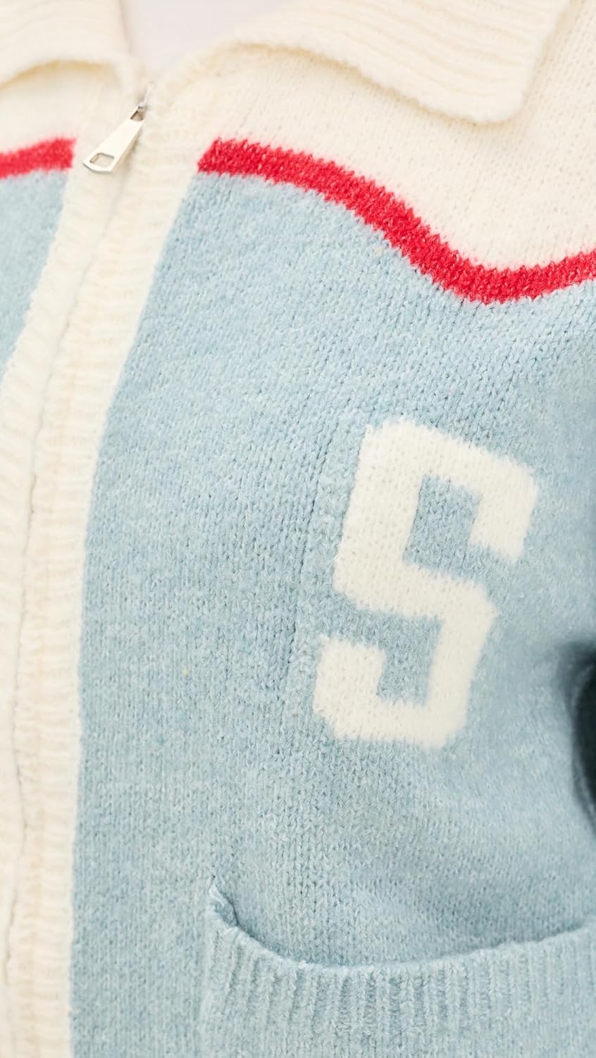 Bailey Rose Women's Vintage Ski Cardigan - Image 6