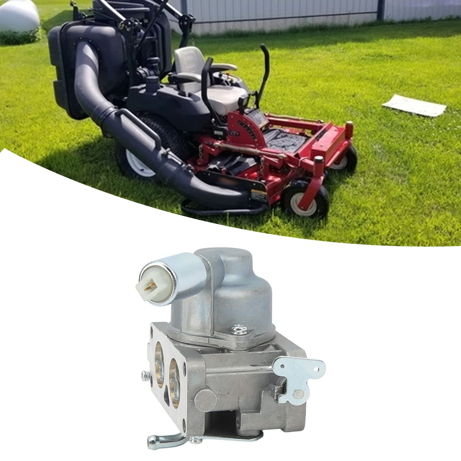 Carburador para cortacésped, mezclador de de carburador de motor 791230 compatible con modelos gemelos 20HP-25HP V para de de tractor de jardín