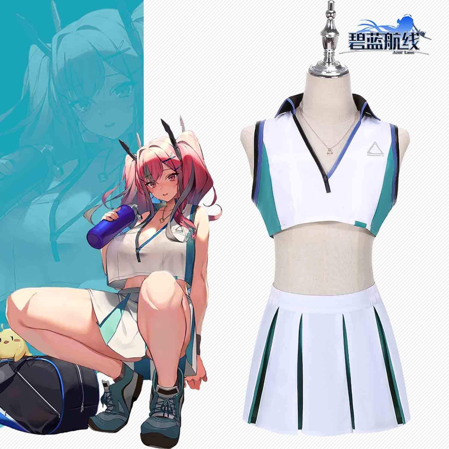 アズールレーン　ブレマートン　コスプレ衣装 2着 Amazon | 漫天王 アズールレーン ブレマートン 重巡洋艦 スキンver 風