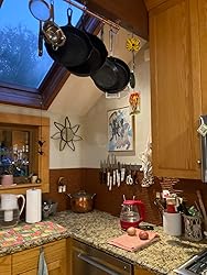 Amazon.com: ROTHLEY Hanging Pot Rack Hanger: 23.7 Inch Stainless Steel ...