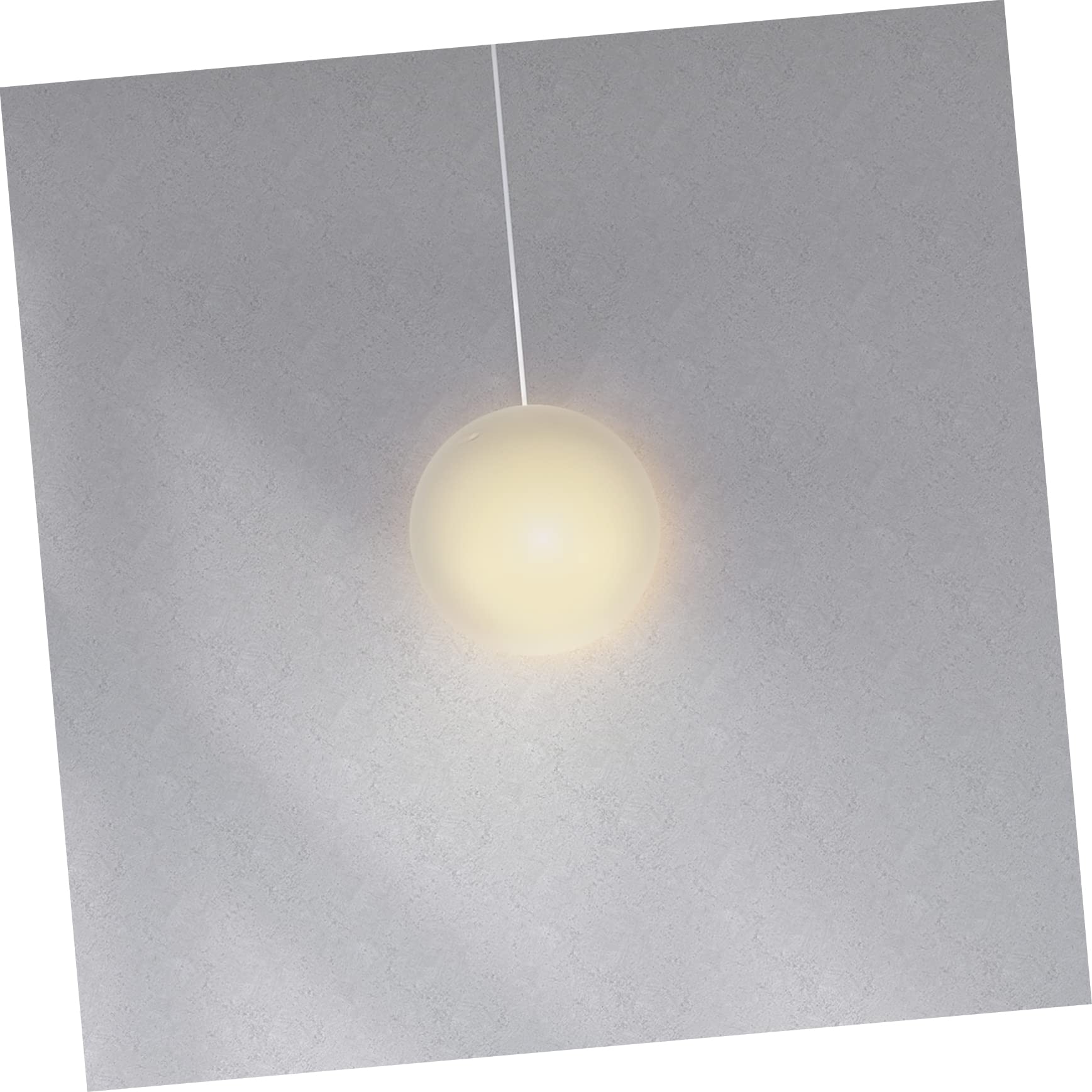 ABOOFAN 3 Stück Kugel In Kugel Glas Lampenschirm Glas Lampenschirm Nachttisch Hängeleuchte e e Hängender Weißer G9
