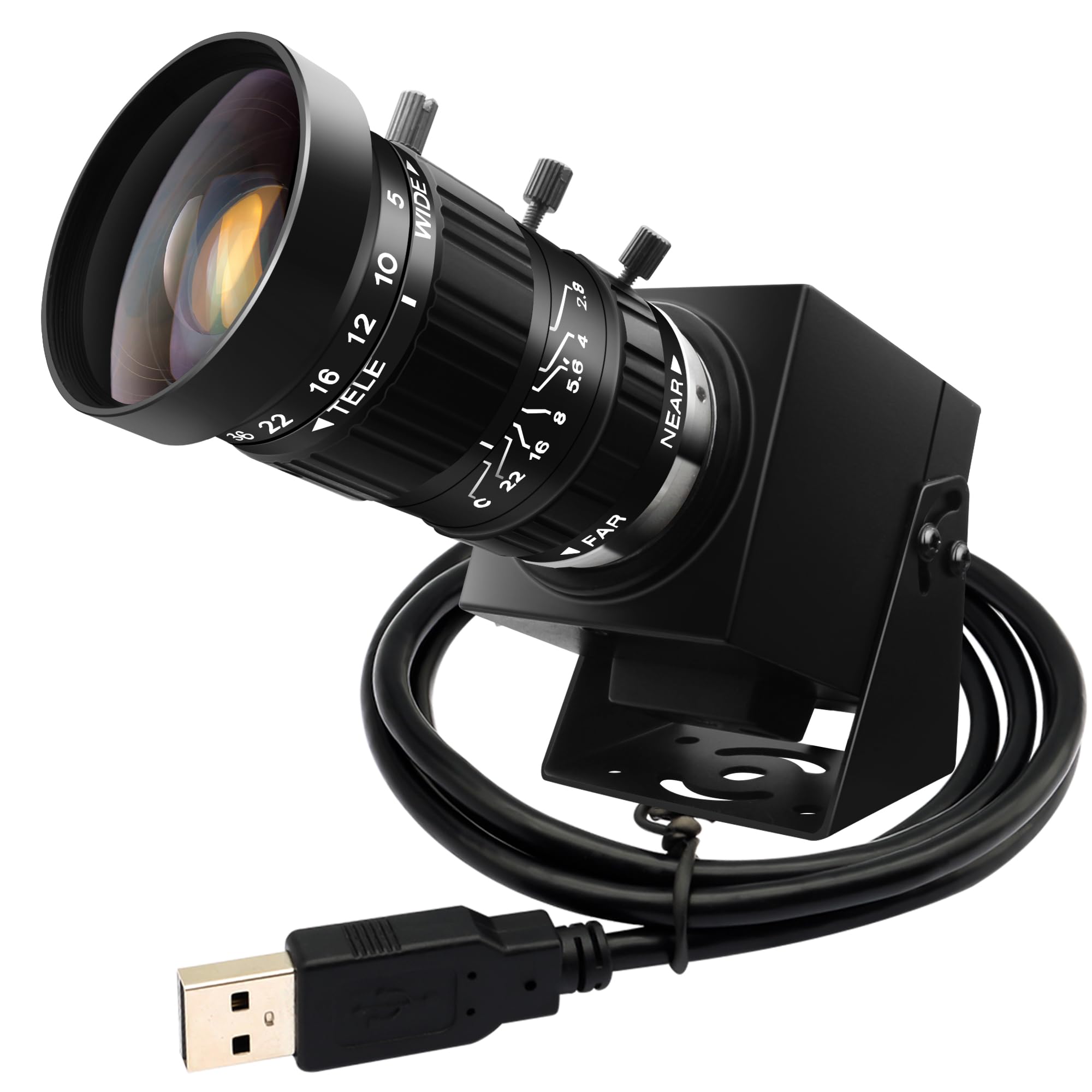 Amazon.com: ELP 48mp USB Camera Manual Zoom Webcam for Computer