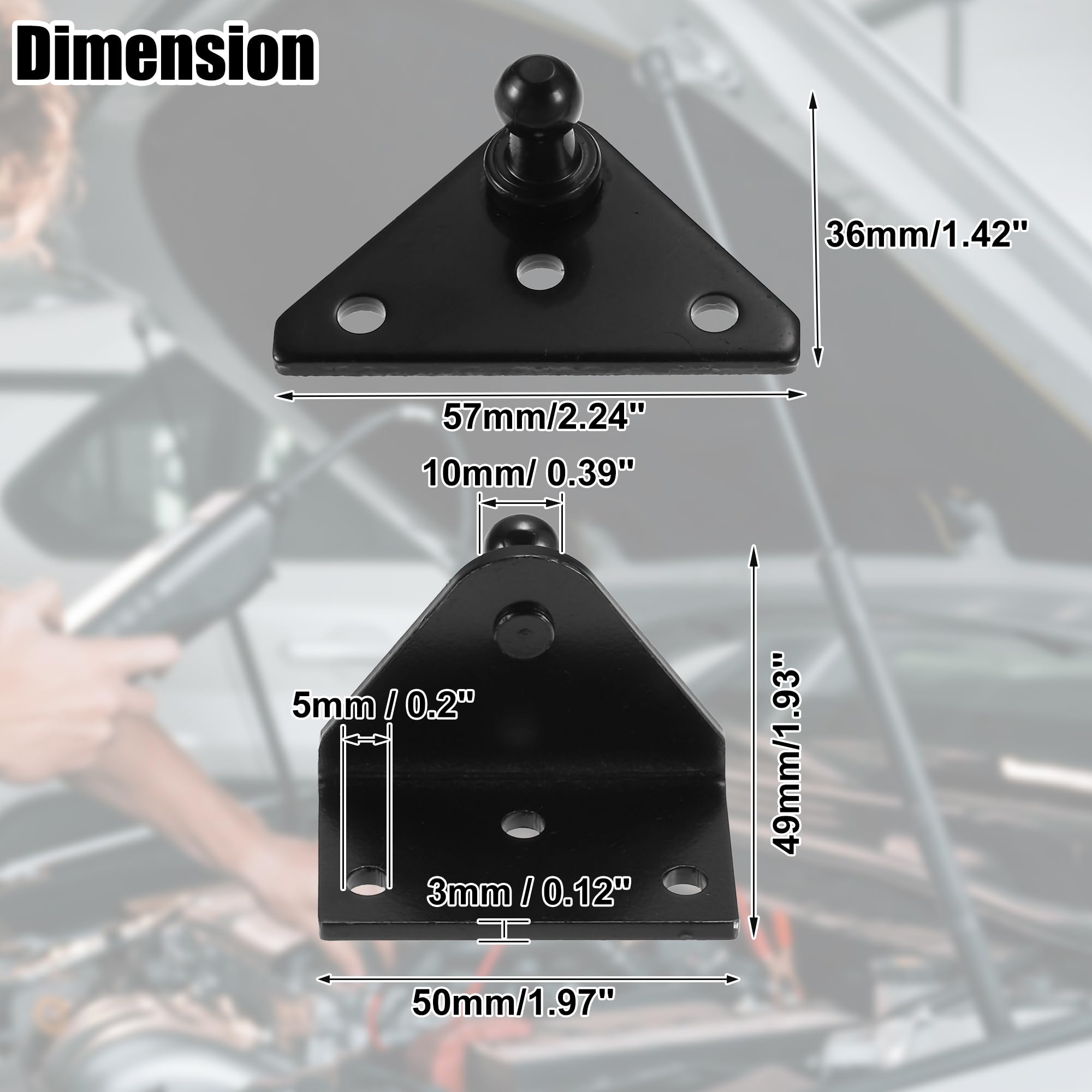 4 staffe di montaggio Thule Evo Fixpoint 7047