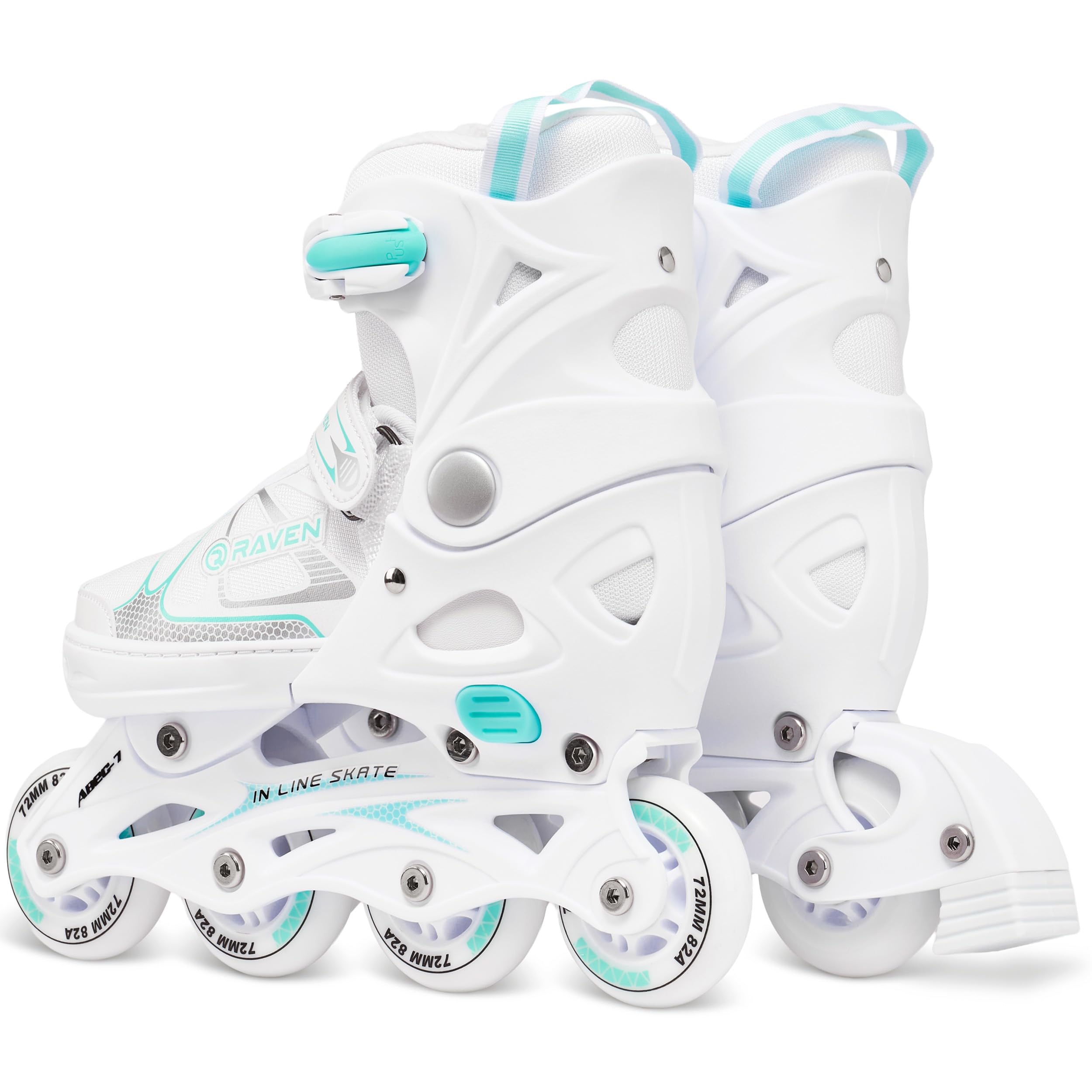 RAVEN Spirit - Roller en Ligne - Taille Ajustable - Adulte, Enfant