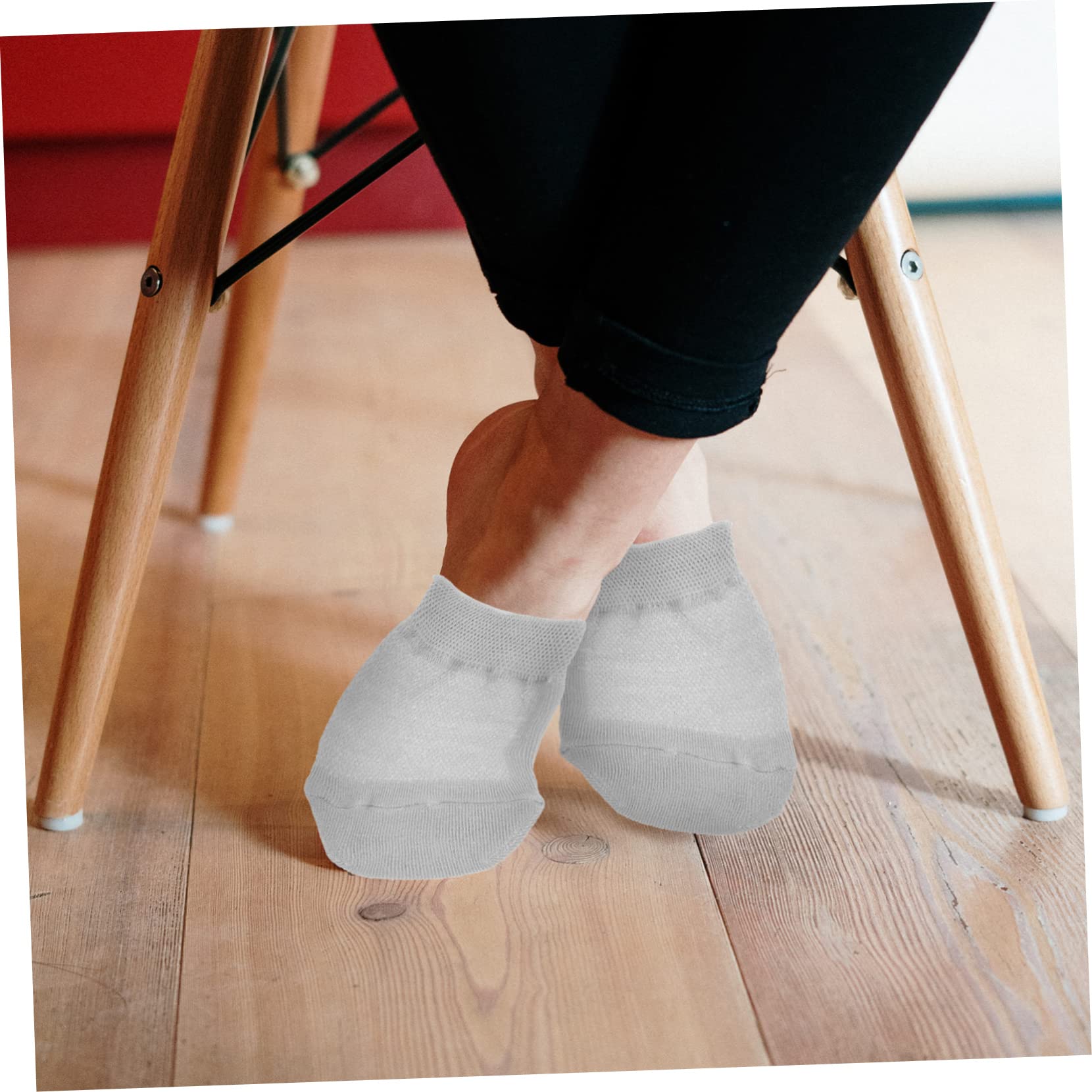 Healeved 24paare Unsichtbare Halbsocken Für Damen Rutschfeste Baumwoll-socken Mit Atmungsaktive Und Feuchtigkeitsabsorbierende Liner-socken Für High Heels
