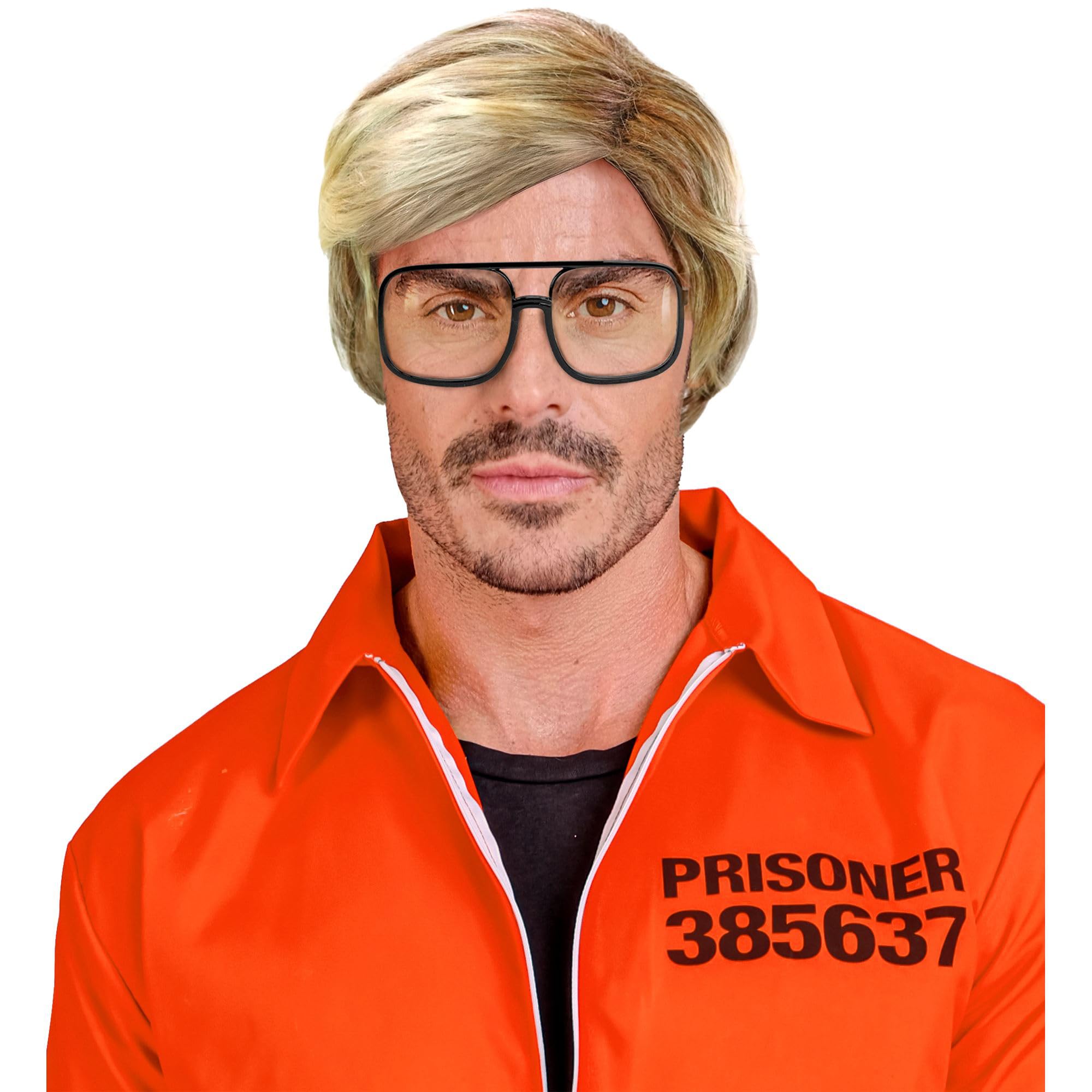 W WIDMANN MILANO Party Fashion - Men's Blonde Synthetic Short Wig for Halloween