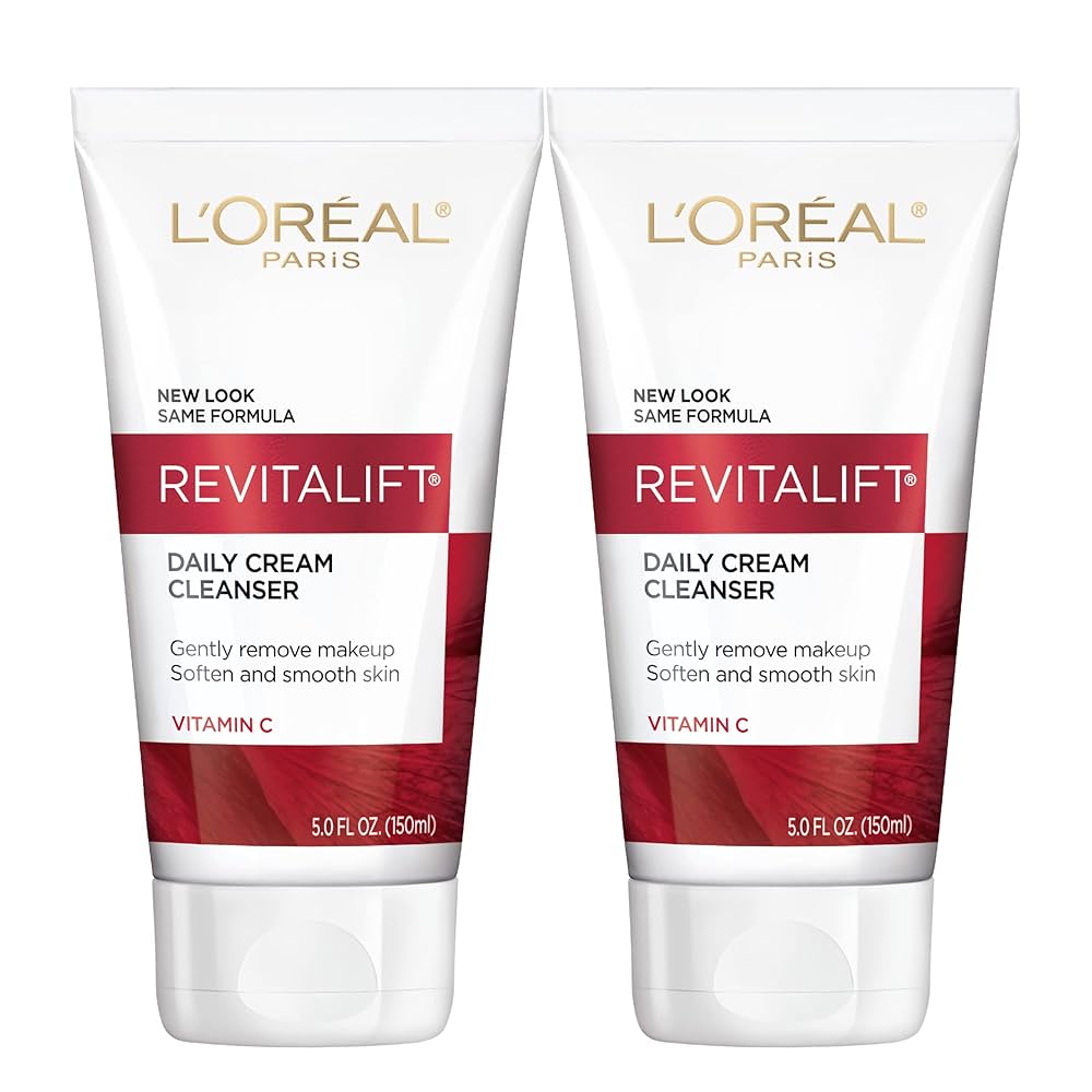 Amazon.com: L'Oreal Paris Revitalift Daily Cream Cleanser