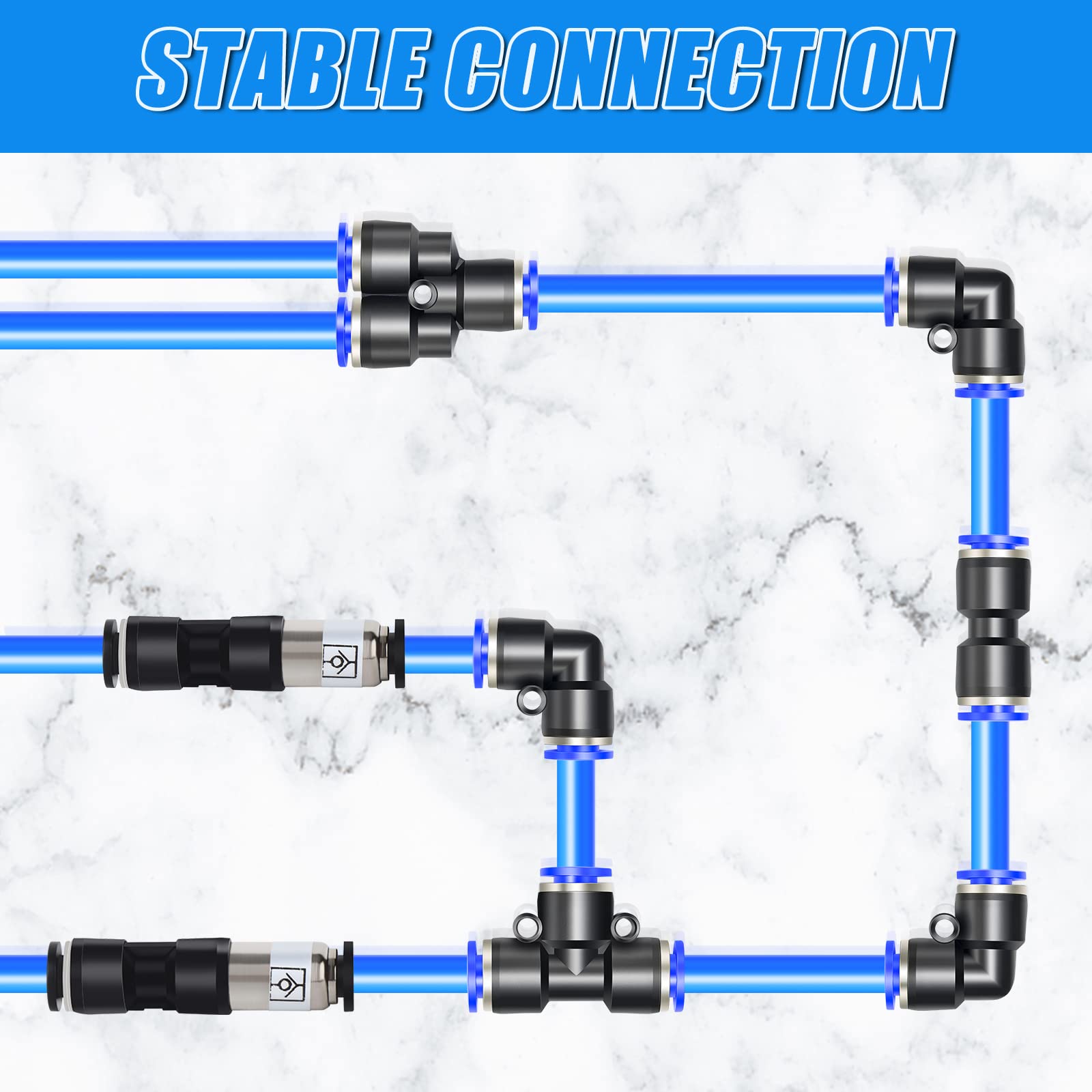 Valvola Di Non Ritorno Carburante 10mm - In Alluminio, Con 4 Morsetti - Foto 12