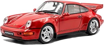 Solido 143 Scale Porsche 911 964 RS 3.8 Guards Red 1994 Diecast Model Car S4316901