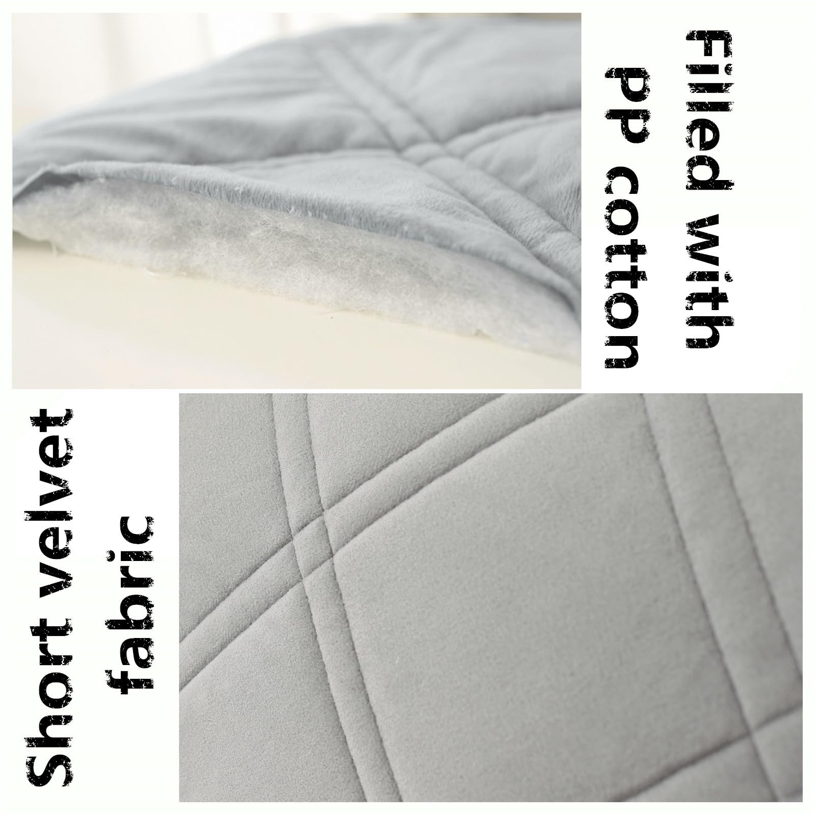 Juego de 2 fundas elásticas para cabecero de cama individual, King o doble, de tela de terciopelo, gruesa, lavable, a prueba de polvo (color caqui, 160 cm)