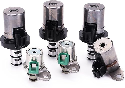 Miniatura 5 de 4F27E Solenoide de cambio de transmisión EPC PWM Solenoide Compatible con Ford Fiesta (paquete de 6)