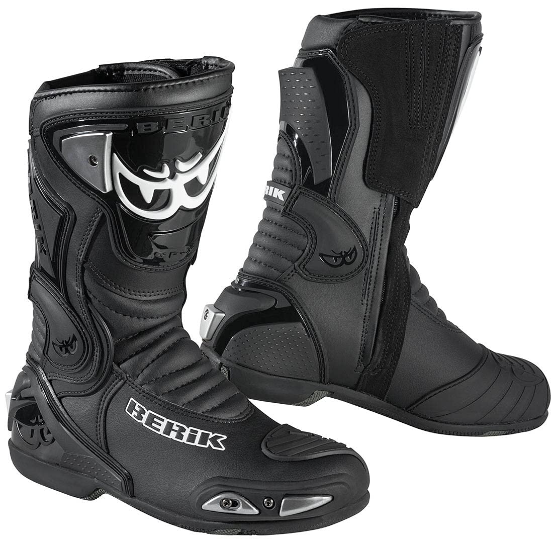 Berik Losail wasserdichte Motorradstiefel, 47 | Wasserdicht