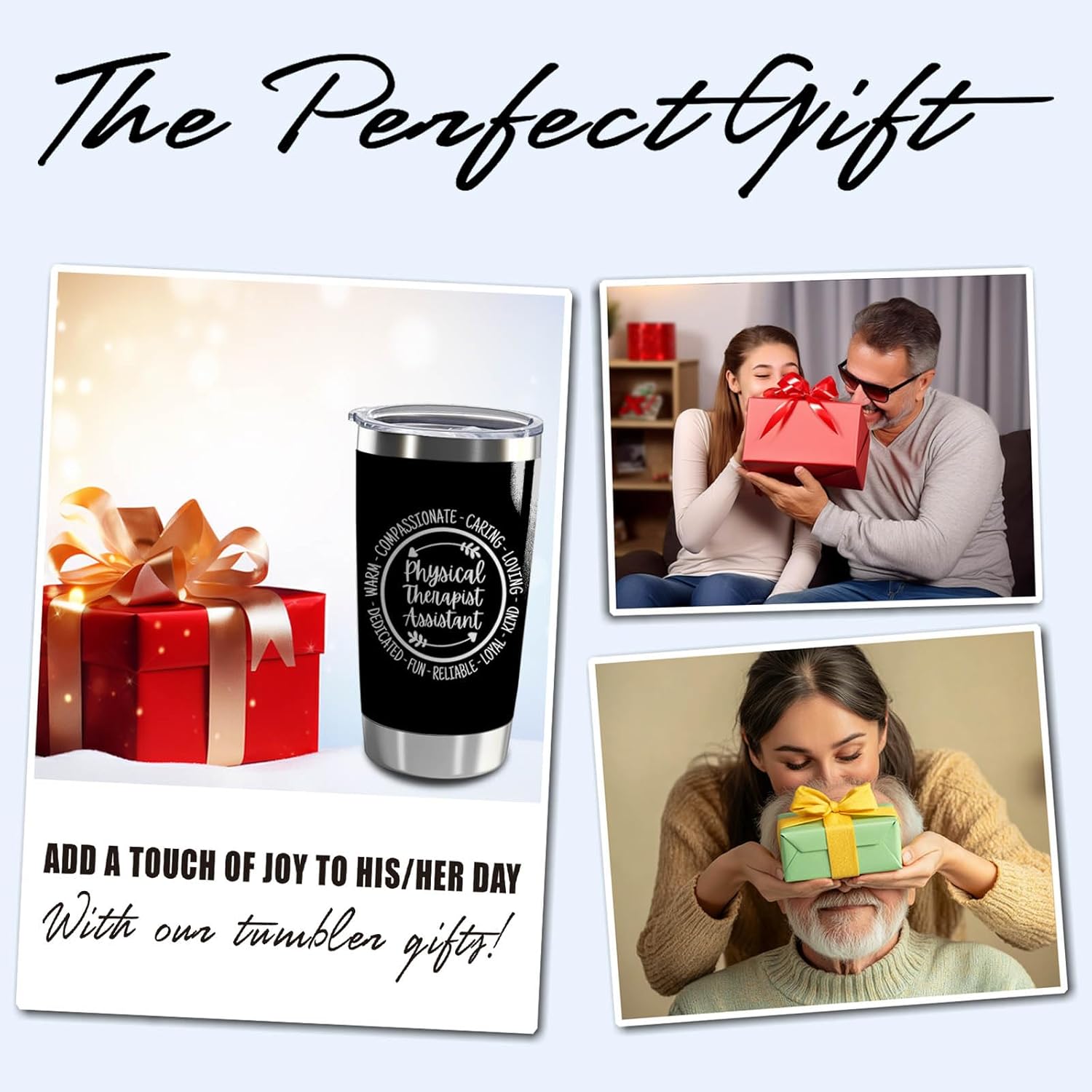 Physical Therapy Assistant Gift PTA 20oz Stainless Steel Insulated Tumbler with Lid and Straw Physical Therapy Students Coffee Cup Physiotherapists Appreciation Gift (PTA-Nutrition Facts) - Image 7