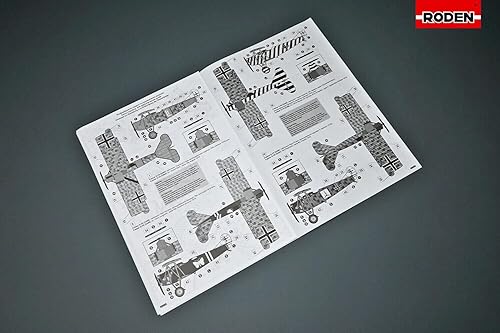 Miniatura 7 de Roden Fokker D. VII OAW Mid producción alemana Fighter Avión Modelo de kit