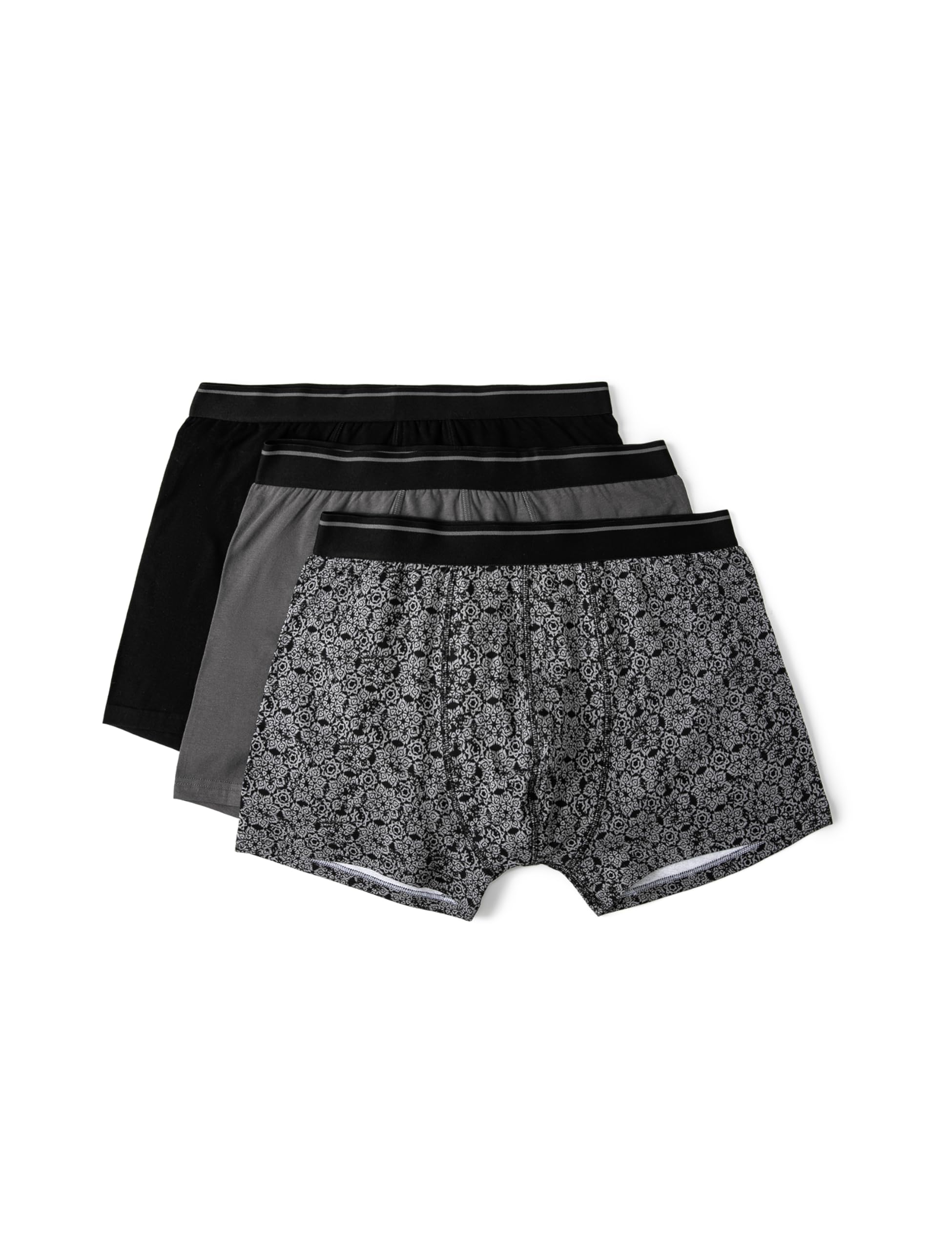 Baskılı 3'lü Boxer Set 4SLM90034MK Erkek