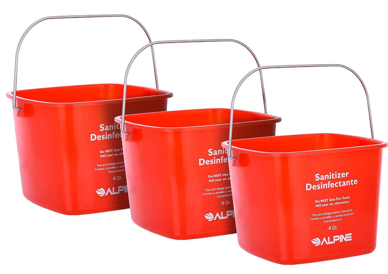 Alpine Industries Commercial Sanitizing Cleaning Pail