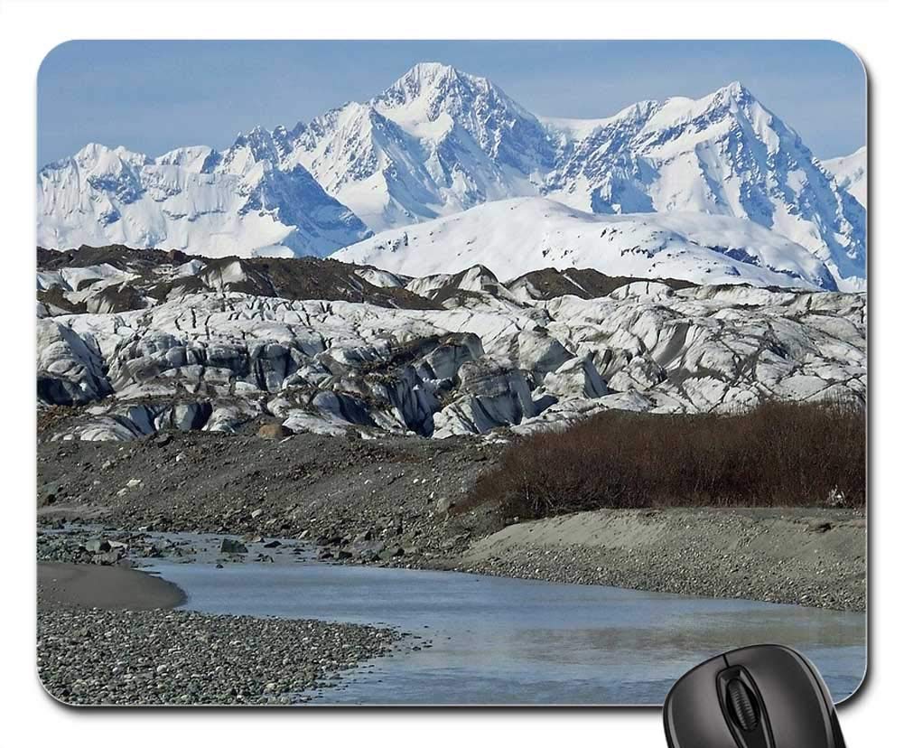 Mouse Pad - Brady Glacier Ice Snow Glacier Bay Landscape