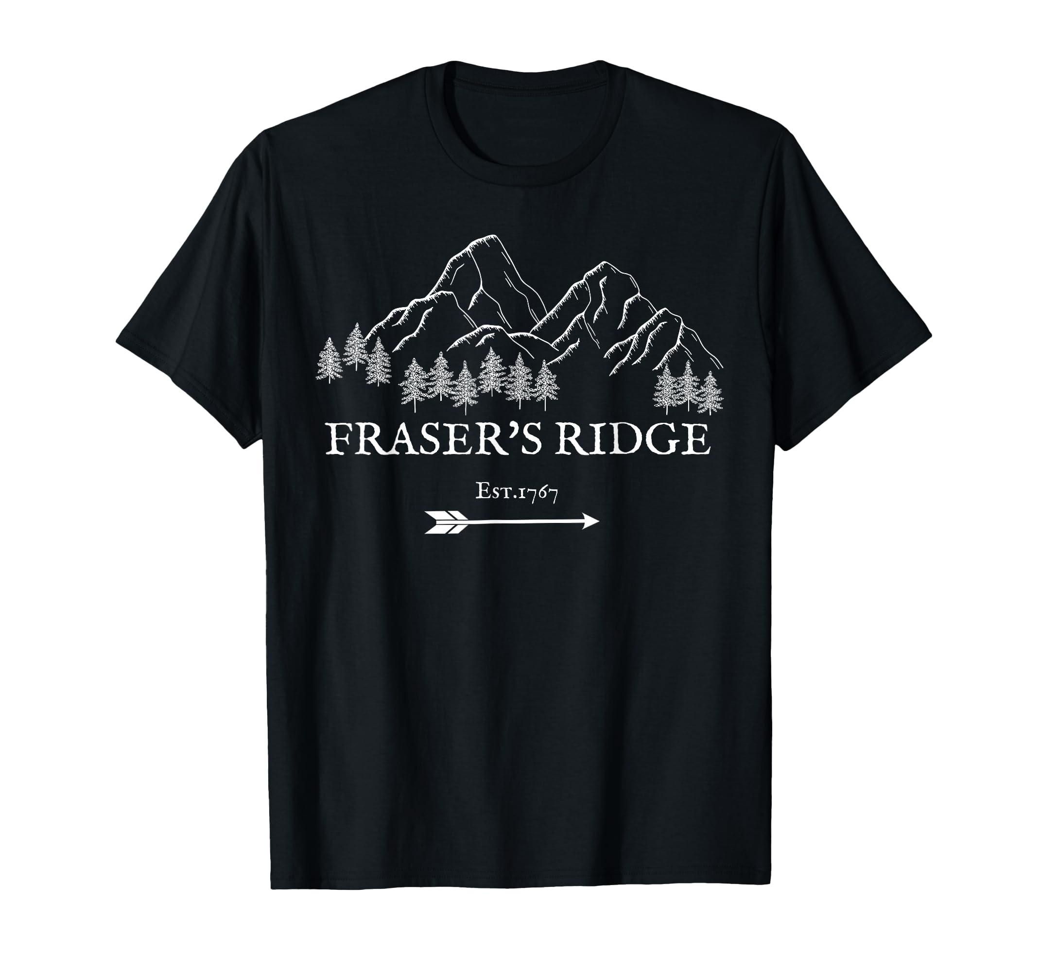 Fraser's Ridge North Carolina 1767 Sassenach T-Shirt