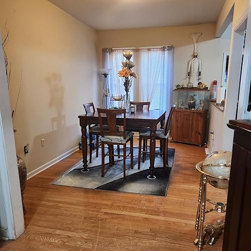 Miniatura 7 de SearchI Juego de 6 fundas elásticas de asiento para sillas de comedor, suaves, extraíbles y lavables, para sillas de comedor, fundas protectoras de