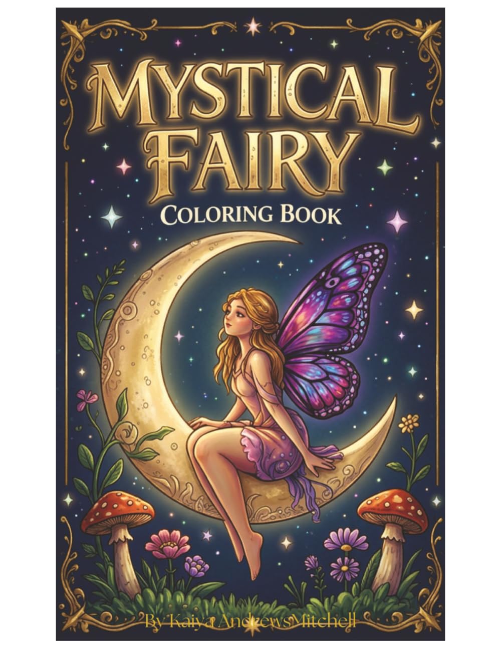 Mystical Fairy Coloring Book