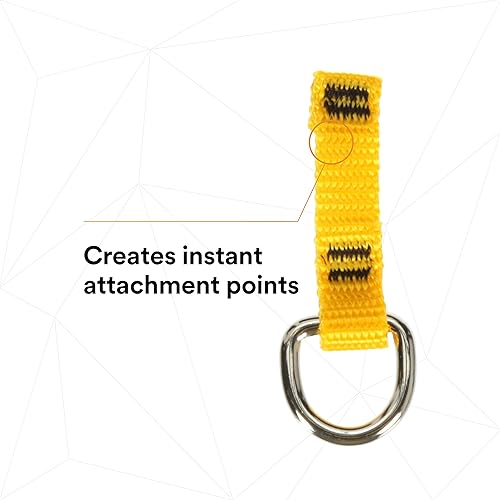 Miniatura 5 de 3M DBI-SALA Protección contra caídas para herramientas, 1500003, punto de fijación con un solo anillo en D, 05 x 225 pulgadas, en un extremo para