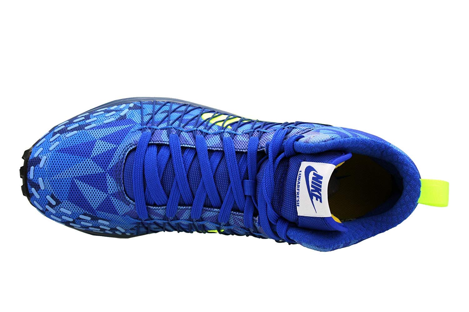Nike Lunarfresh Sneakerboot‎ Mens Size 9 Shoes Sneakers Hyper Cobalt Blue Volt Nike Mens Lunarfresh Sneakerboot Hyper Cobalt Photo Blue  main image 3