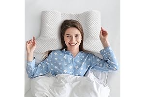 AM AEROMAX Memory Foam Back Sleep Training Pillow