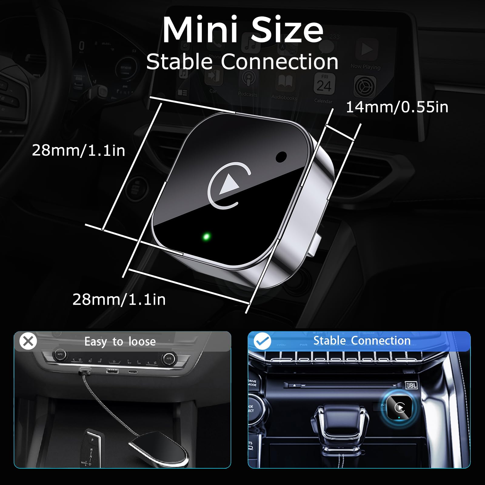 Nissan Qashqai | Autoradio | CarPlay & Android Auto | Android 15.0 | 2