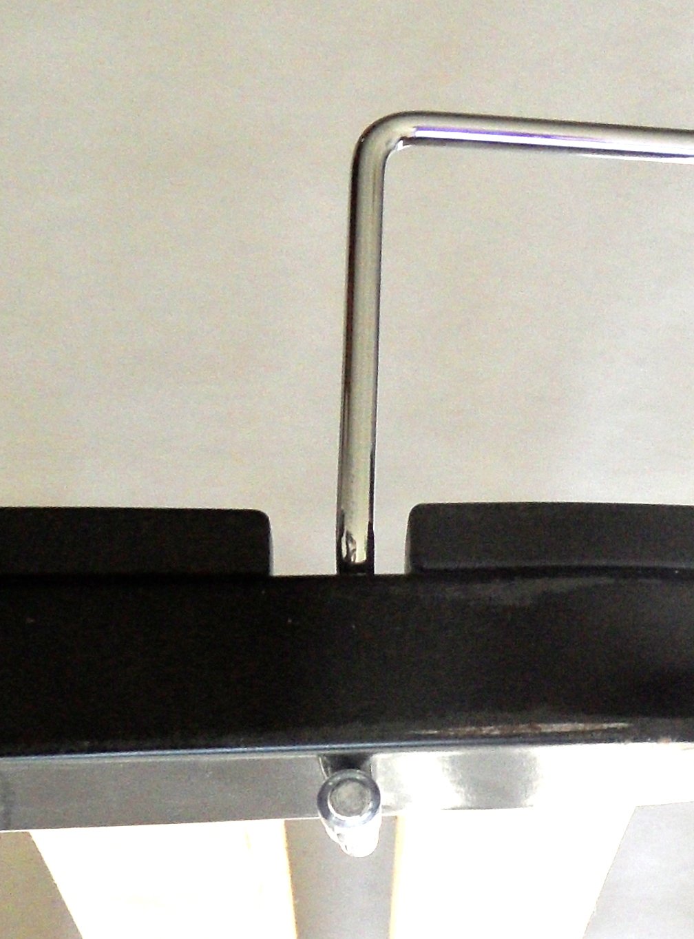 Ferma materasso laterale per rete in metallo 30 x 30, cromato (4 pezzi)