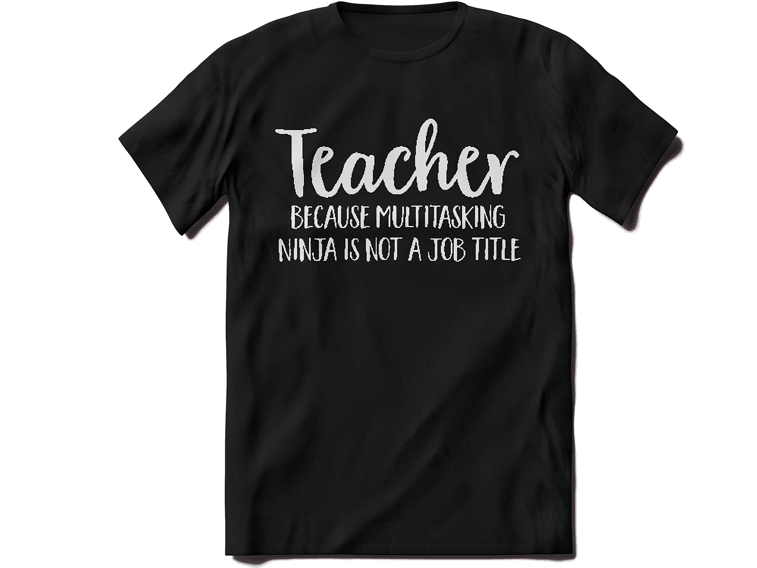 prime thread Graphic Printed T-Shirt | Teacher T-shirt | Half Sleeve T-Shirt | Round Neck T Shirt | 100% Black Cotton T-Shirt | Unisex