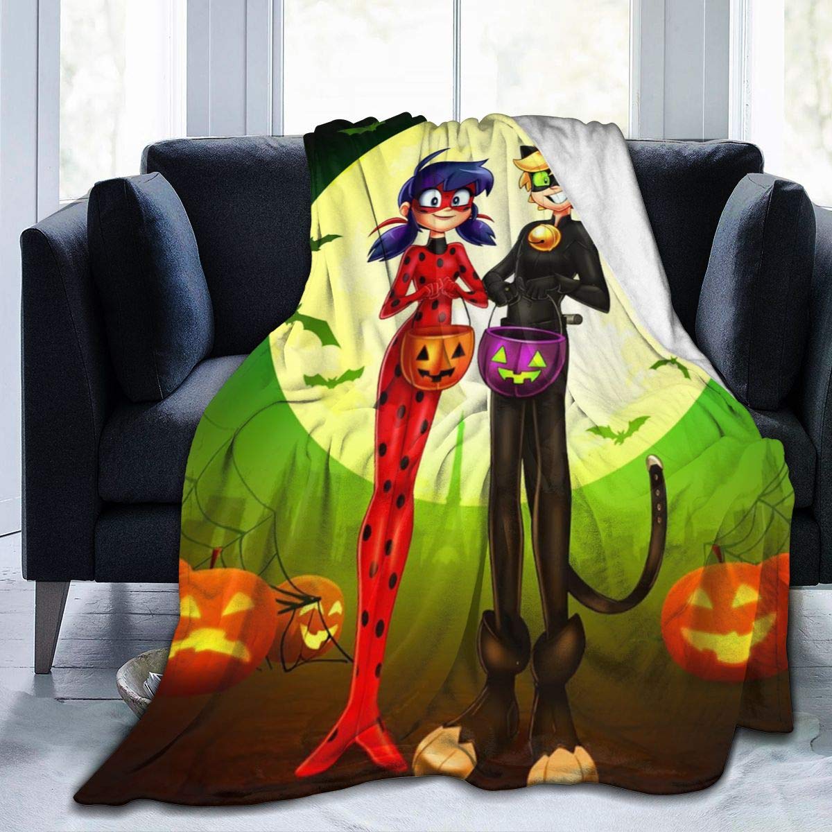 Cat N_oir Per_sonal Show Ultra-Soft Micro Fleece Blanket for Couch Or Bed Warm Throw Blanket for Adults Or Kids