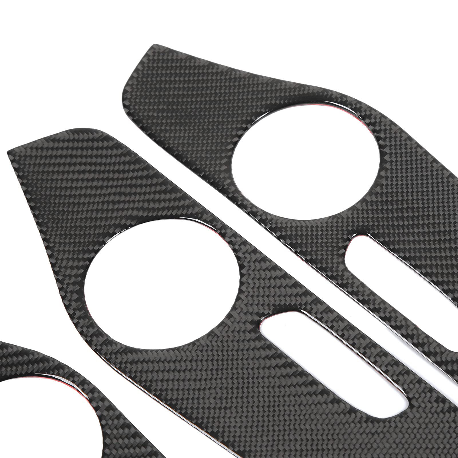 Couvercles Panneaux De Porte Intérieure Fibre De Carbone Brillante 4 Pièces – Pour Mercedes Classe C W205 & GLC 2014-2020