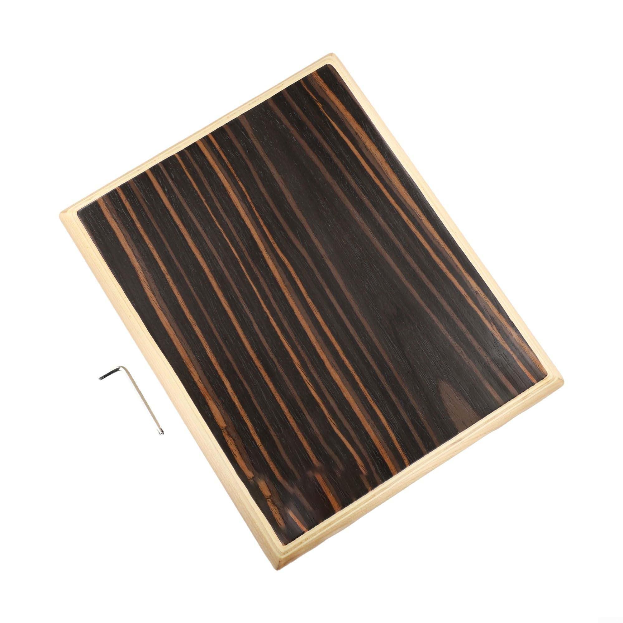 Cajon Bois Bouleau 45cm Cordes Guitare Intégrées(PAD2)