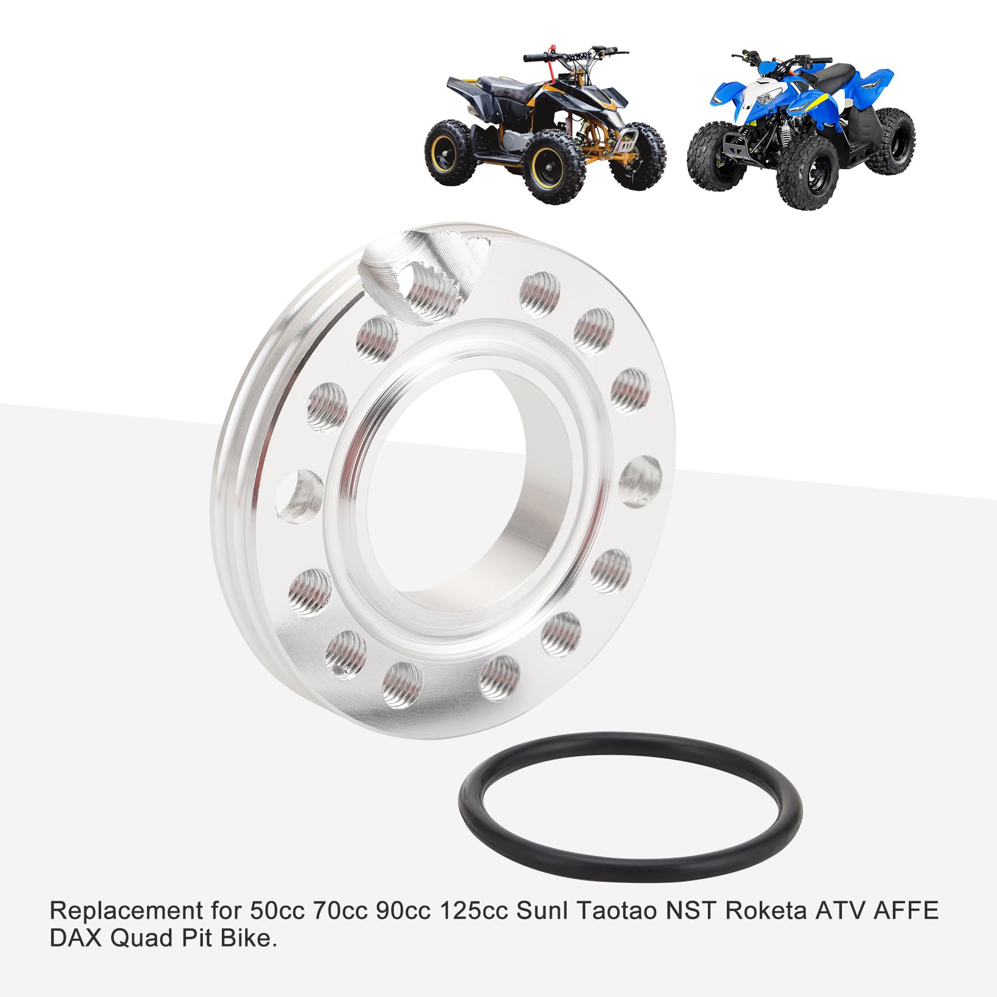 Amazon.com: GOOFIT Silver 28mm Carburetor Spacer Adapater Intake